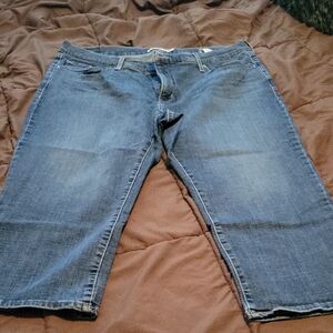 Levi's Women's Blue Ankle Jeans